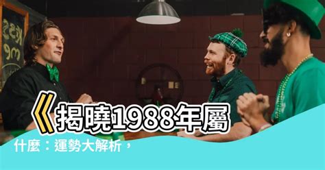 1988土龍|88龍年命運大解析